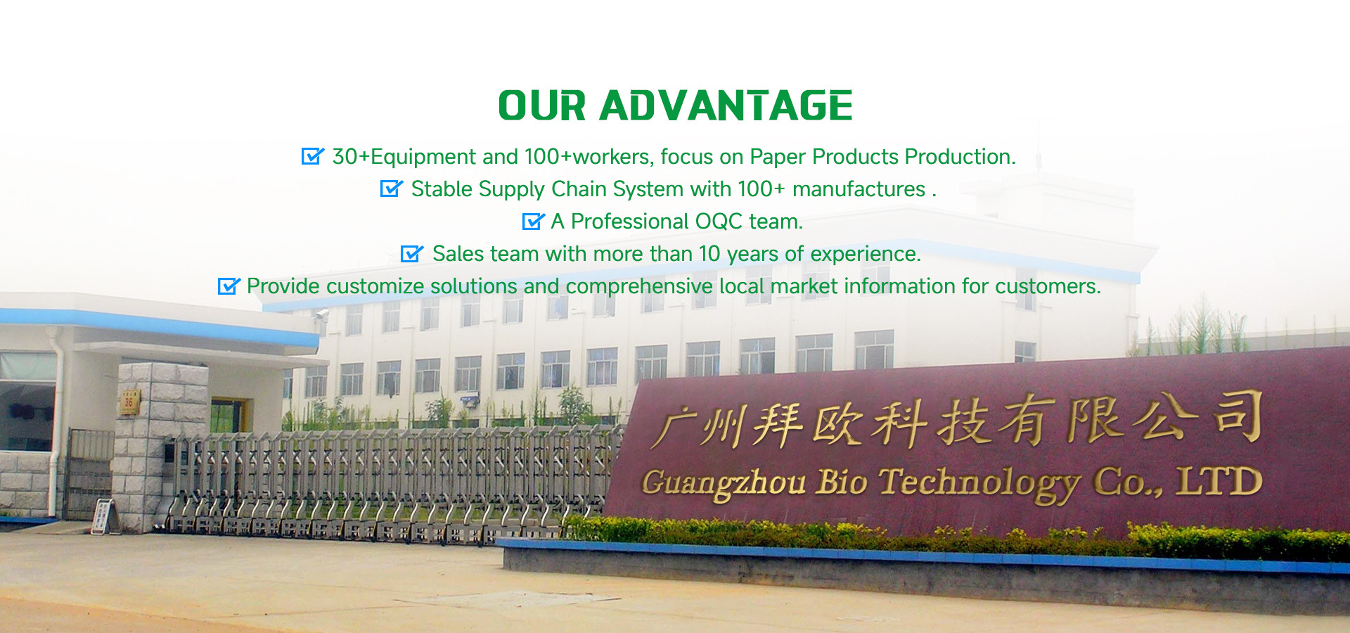 quality Biodegradable Tableware factory