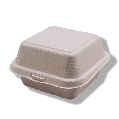 Buy Sustainable 6Inch Bagasse Burger Box online manufacture
