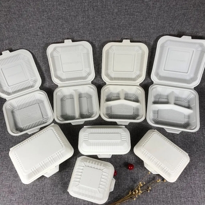 acheter Boîtes de déjeuner biodégradables Boîtes de déjeuner à base d'amidon de maïs jetable Boîtes de déjeuner online manufacture