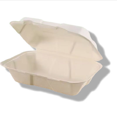 comprar Restaurante 600 ml Recipiente de alimentos de pasta de papel Compostable Takeaway Box Para embalagens de alimentos online manufacture