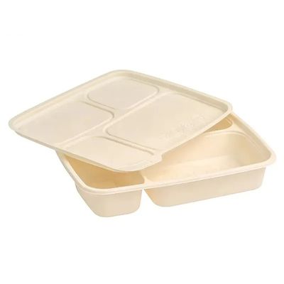 satın al Depolama ve kaplar Çevre dostu, biyolojik olarak parçalanabilir mısır nişastası gıda kapları Bento kutuları online manufacture