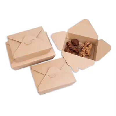 comprare Biodegradabile Cartone di carta kraft Scatola per pranzo per imballaggio alimentare Contenitore alimentare al miglior prezzo online manufacture