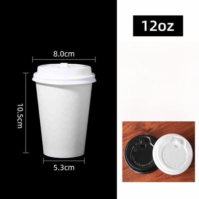 Beli China Grosir Kopi Satu Kali pakai 12oz Paper Cup Single Wall Paper Cup Minuman Takeaway online manufacture