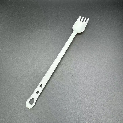 購入 キャンプ 屋外用 PLA 食器 2 in 1 長茎生物分解性 スポーク online manufacture