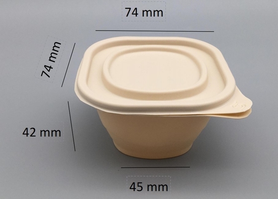 Beli BPA Bebas Piring Biodegradable Saus Pengiriman Container Dengan Tutup online manufacture