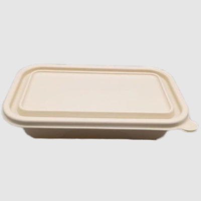 주문 열 저항 환경 친화적 가용 용기 일회용 직사각형 식품 용기 OEM online manufacture