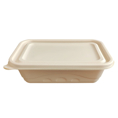 kopen 650 ml maïszetmeel tafelgerei biologisch afbreekbare take-out containers Voor fastfoodwinkels online manufacture
