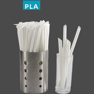 購入 PLA ポリミルク酸 使い捨て飲料ストロー コンポスト可能なスムージーストロー online manufacture