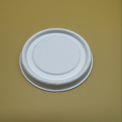 購入 一回使用可能な100% コンポスタブル紙パルプ カップ蓋 5オンスカバー online manufacture