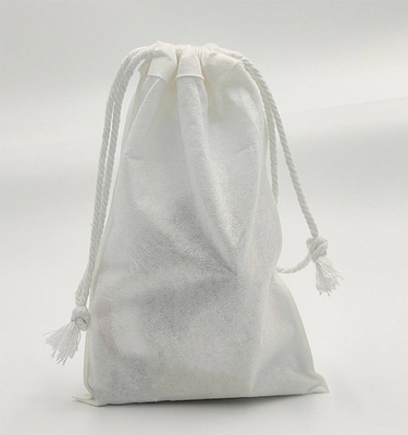 comprare Impressione di logo personalizzato Modello Colore morbido massello Protezione ambientale naturale Borsa in fibra di bambù Borsa non tessuta online manufacture