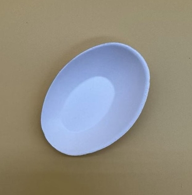 Beli Biodegradable Bagasse Pulp Paper Saus tebu Container Deep Pot Saucer Condiment Soya Diping Bowls With Handle online manufacture