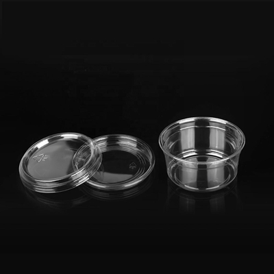 주문 환경 친화적 1/2/3/4/5/6oz 소스 용기 PLA 플라스틱 포션 컵 online manufacture