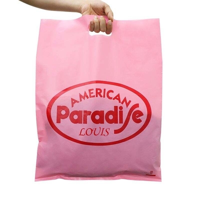 comprare 100% Eco-Friendly Biodegradable Seal Bag Customization Die Cut Plastic Bag online manufacture