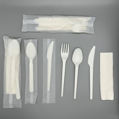 Buy Biodegradable Cutlery Composable PLA Airline Dispos Plastiable Biodegradablec Cutlery online manufacture
