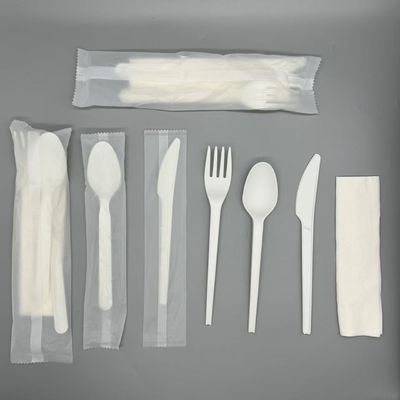 kaufen Biologisch abbaubare Besteckungen Kompositionsfähige PLA-Flugzeugverpackungen Plastizierbare Biologisch abbaubare Besteckungen online manufacture