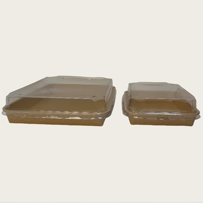 kupować Produkty spożywcze Ekologiczne Papier Kraft Opakowania spożywcze Papier kartonowy jednorazowy Pojemnik na sushi online manufacture