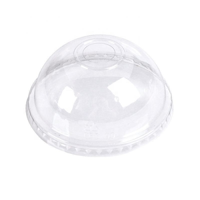 خرید کفپوش های لیوان های پلاستیکی PET PLA درجه غذایی Arch Dome یکبار مصرف قابل تجزیه بیولوژیکی شفاف برای بستنی کفپوش های لیوان Smoothie online manufacture