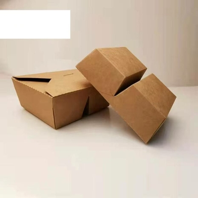 acheter Conception populaire Entrepôt alimentaire jetable multi-compartiment Lunch Kraft avec boîte en papier online manufacture