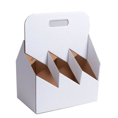 Купить Настройка Eco Kraft Paper Cup Holder для молочных напитков, чая, пива 4 упаковки 6 упаковки вино online manufacture