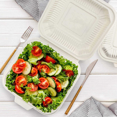 주문 옥수수amid Bento Compartment 환경 친화적 인 포장 일회용 생분해 가능한 상자 식품 용기 online manufacture