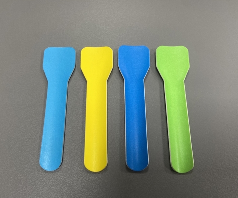 Buy Eco Friendly Dessert Ice Cream Paper Spoon Biodegradable Disposable Ice Cream Spoon online manufacture