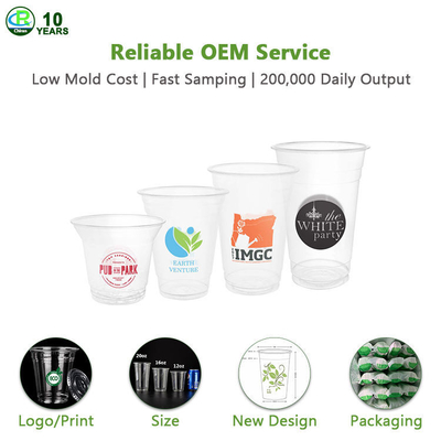 comprare Servizio OEM 100% PLA Compostabile Porzione Tazze Piccole Mini Tazze 1oz 2oz 3oz 4oz 5oz 6oz Tazze Salsa Con Copri online manufacture