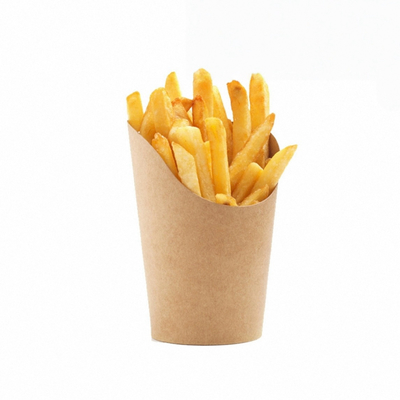 comprar Vaso de papel desechable para alimentos para papas fritas Vaso de papel para papas fritas Ecológico Personalizable online manufacture