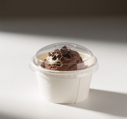 comprar 8oz 12oz 18oz Papel reciclado, Copo de sorvete, Yogurt congelado, Caixa de papel online manufacture