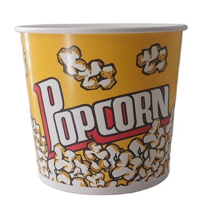 खरीदें स्नैक हमला पॉपकॉर्न बाल्टी पॉपकॉर्न पॉपर 36oz 32oz डिस्पोजेबल पेपर पॉपकॉर्न कंटेनर खाद्य ग्रेड पेपर 50000pcs online manufacture