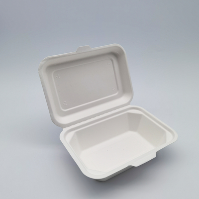 Biologisch afbreekbare pulp lunchbox 600 ml lunchbox lekkagebestendige voedselkwaliteit