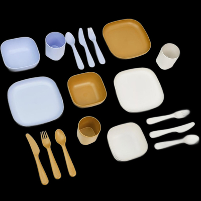 Plastic PLA Biodegradable dùng một lần đồ dùng bàn môi trường và đẹp