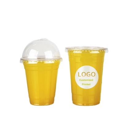 16 oz kubki PLA do zimnych napojów do biura i hotelowego użytku do kawy